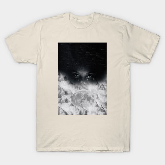 Between light and darkness T-Shirt by cupofmars